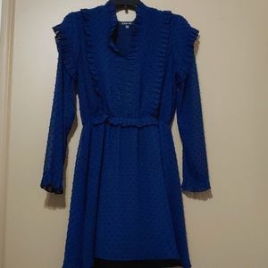 Sugar+ Lips Navy Dress